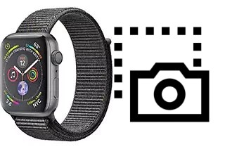 Capture d’écran sur Apple Watch Series 4 Aluminum