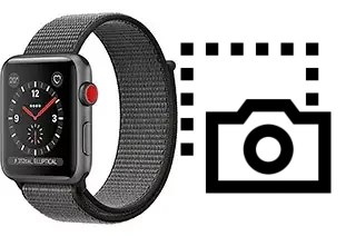 Capture d’écran sur Apple Watch Series 3 Aluminum