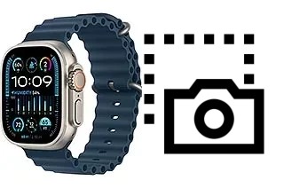 Capture d’écran sur Apple Watch Ultra 2