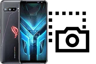 Capture d’écran sur Asus ROG Phone 3 ZS661KS