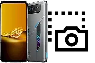 Capture d’écran sur Asus ROG Phone 6D