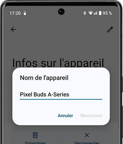 Changer le nom de l'appareil Bluetooth sur Android