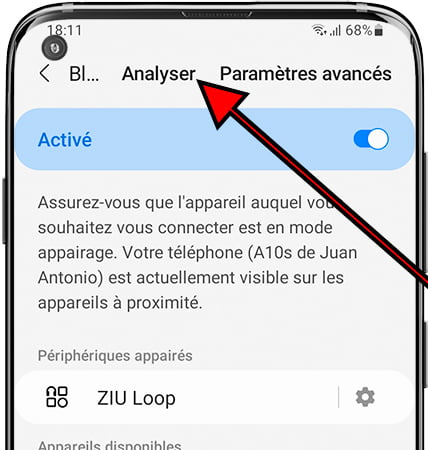 Rechercher des appareils Bluetooth sur Samsung Galaxy