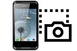 Capture d’écran sur CloudFone Excite 350I