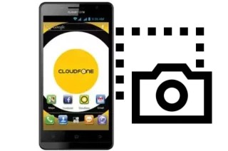 Capture d’écran sur CloudFone Excite 500Q