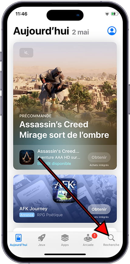 Chercheur App Store