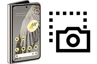 Capture d’écran sur Google Pixel Fold