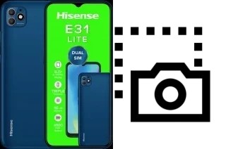 Capture d’écran sur HiSense E31 LITE