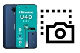 Capture d’écran sur HiSense U40 Lite