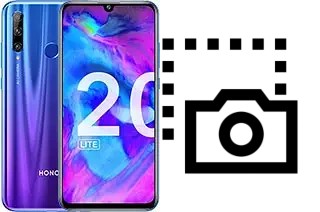 Capture d’écran sur Honor 20 lite
