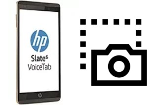 Capture d’écran sur HP Slate6 VoiceTab