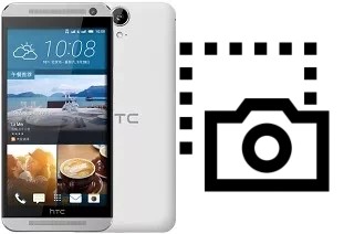 Capture d’écran sur HTC One E9