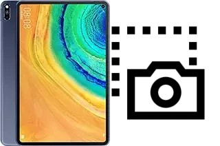 Capture d’écran sur Huawei MatePad Pro 5G