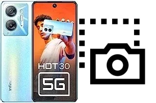 Capture d’écran sur Infinix Hot 30 5G