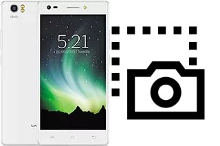 Capture d’écran sur Lava Pixel V2