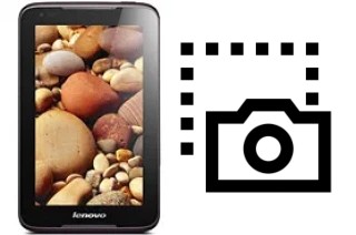 Capture d’écran sur Lenovo IdeaTab A1000