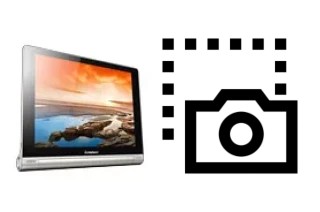 Capture d’écran sur Lenovo Yoga Tablet 10