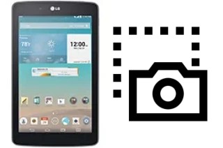 Capture d’écran sur LG G Pad 7.0 LTE