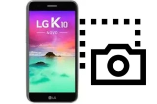 Capture d’écran sur LG K10 Novo