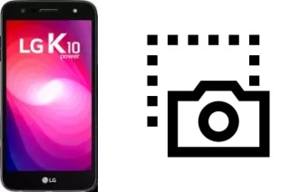 Capture d’écran sur LG K10 Power