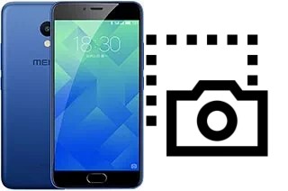 Capture d’écran sur Meizu M5