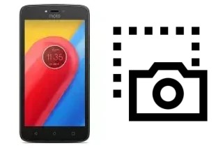 Capture d’écran sur Motorola Moto C 4G