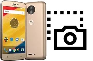 Capture d’écran sur Motorola Moto C Plus