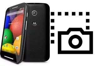 Capture d’écran sur Motorola Moto E