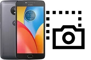 Capture d’écran sur Motorola Moto E4 Plus