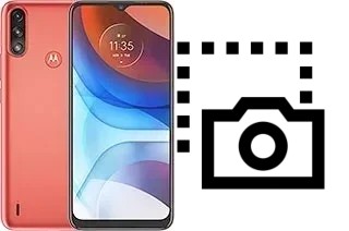 Capture d’écran sur Motorola Moto E7i Power