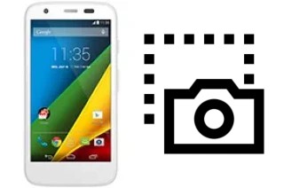 Capture d’écran sur Motorola Moto G 4G