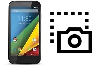 Capture d’écran sur Motorola Moto G Dual SIM