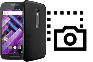 Capture d’écran sur Motorola Moto G Turbo Edition