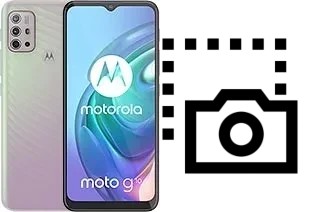 Capture d’écran sur Motorola Moto G10