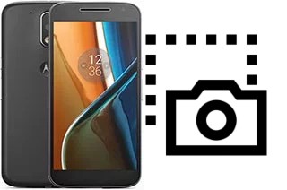 Capture d’écran sur Motorola Moto G4