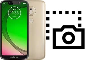 Capture d’écran sur Motorola Moto G7 Play