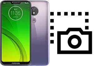 Capture d’écran sur Motorola Moto G7 Power