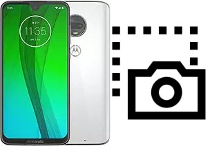 Capture d’écran sur Motorola Moto G7