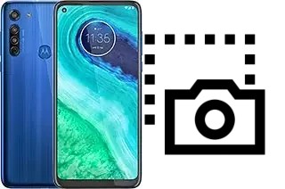 Capture d’écran sur Motorola Moto G8