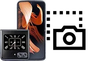 Capture d’écran sur Motorola Moto Razr 2022