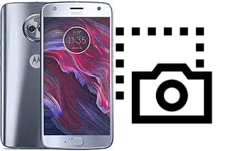 Capture d’écran sur Motorola Moto X4