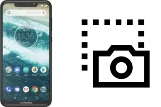 Capture d’écran sur Motorola One Power