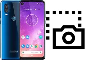 Capture d’écran sur Motorola One Vision