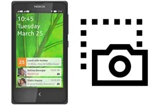 Capture d’écran sur Nokia X+