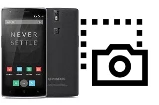 Capture d’écran sur OnePlus One