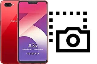 Capture d’écran sur Oppo A3s