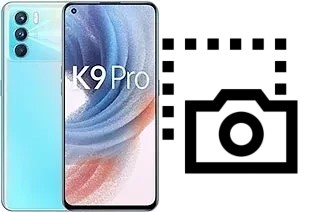 Capture d’écran sur Oppo K9 Pro