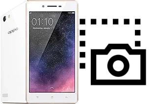 Capture d’écran sur Oppo Neo 7