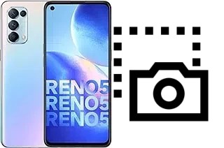 Capture d’écran sur Oppo Reno5 4G