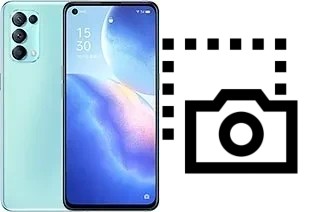 Capture d’écran sur Oppo Reno5 K